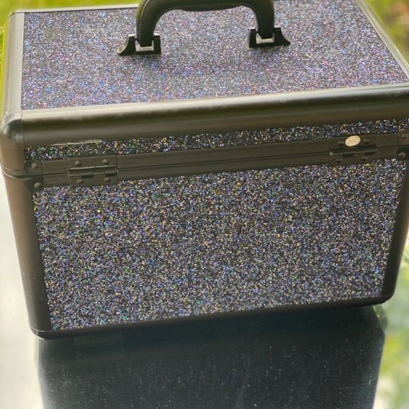 SEPHORA COLLECTION Dark Rainbow Large Traincase RARE Limited Edition Mak… - Picture 5 of 12